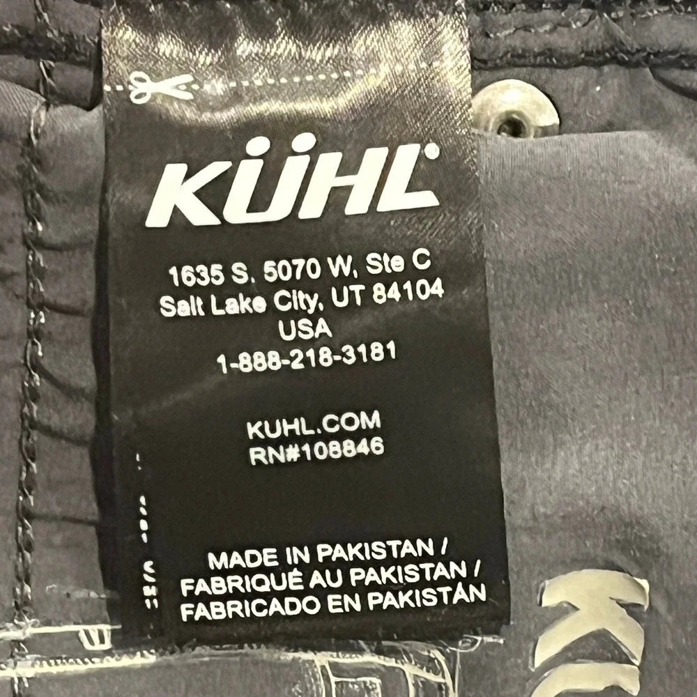 KUHL Tapered Fit Jeans Mens 36x32 Blue Organic Blend Denim Pants Outdoor Hiking‎